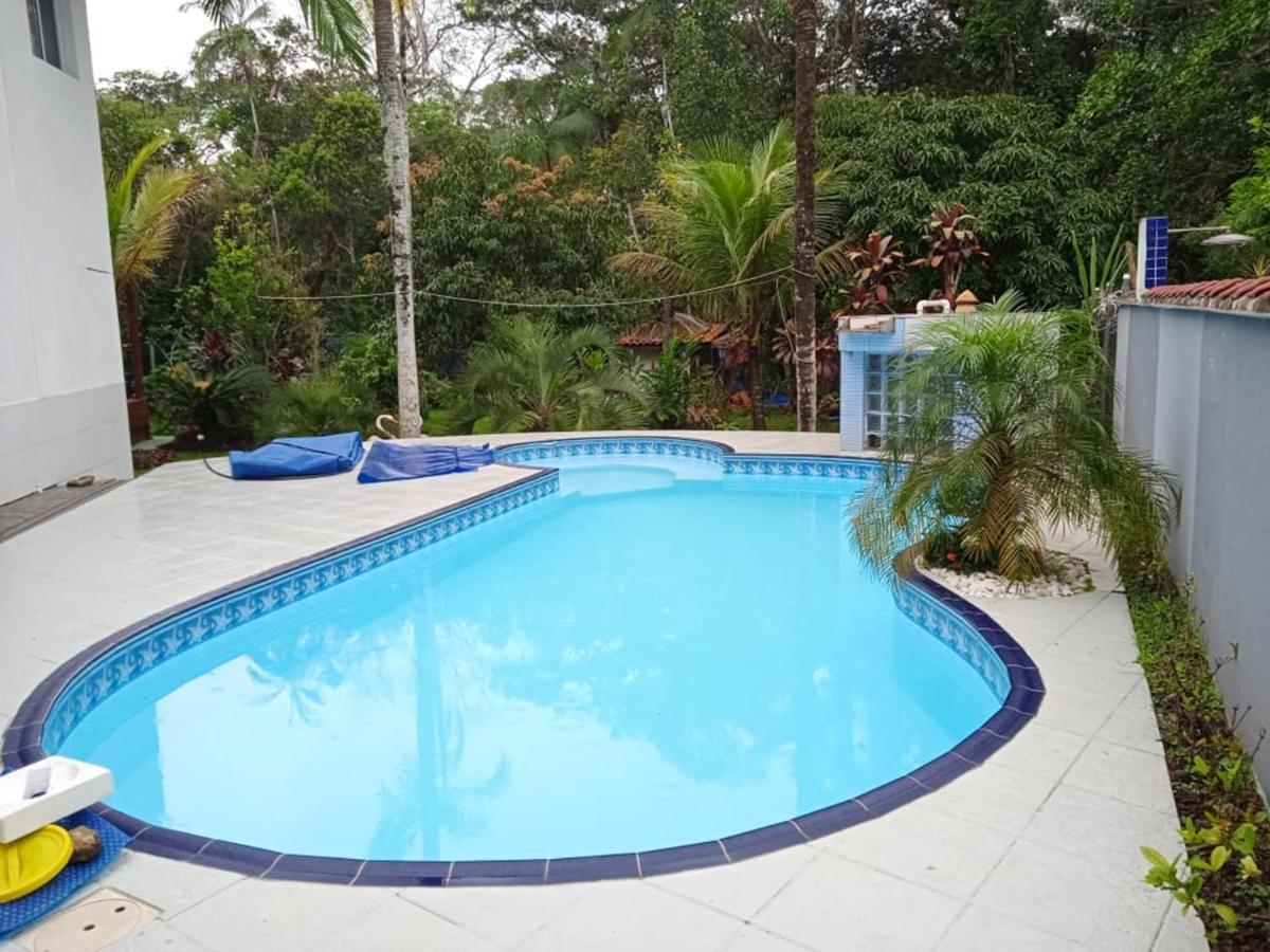 Linda Casa Com Lazer A 500M Da Praia Guaratuba Sp Bertioga Exteriör bild