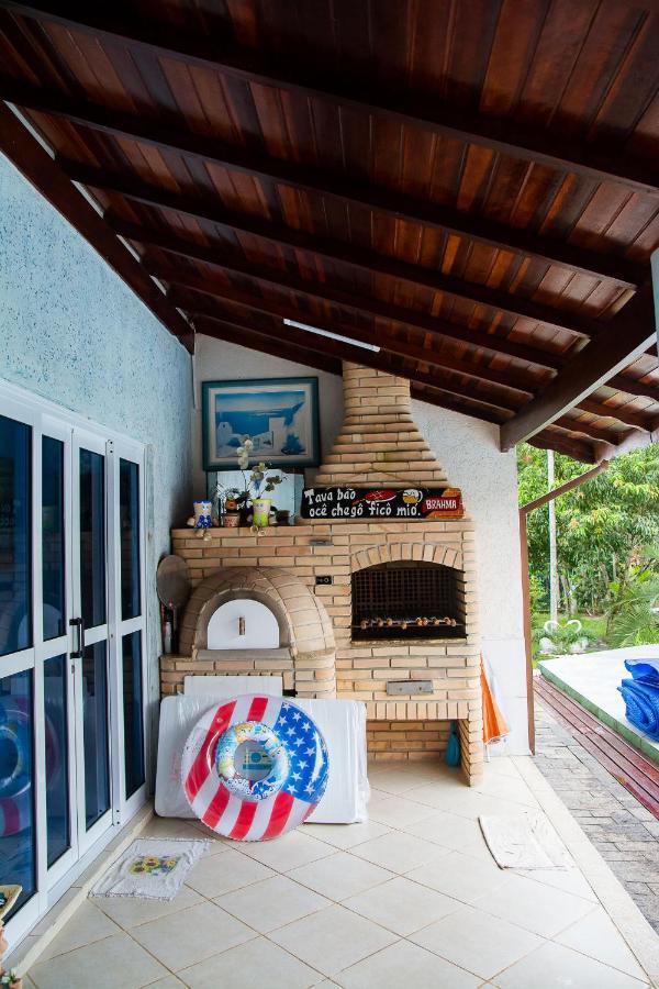 Linda Casa Com Lazer A 500M Da Praia Guaratuba Sp Bertioga Exteriör bild