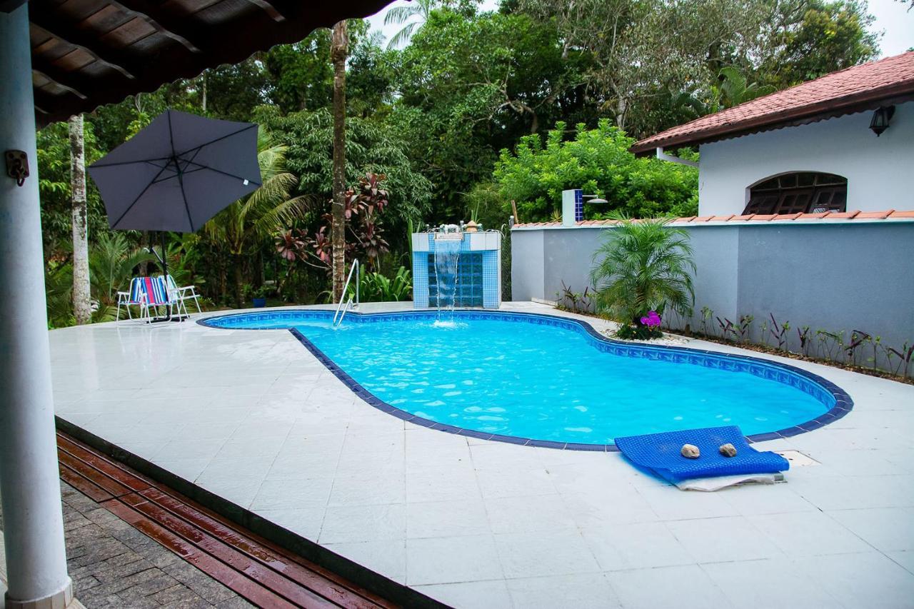 Linda Casa Com Lazer A 500M Da Praia Guaratuba Sp Bertioga Exteriör bild